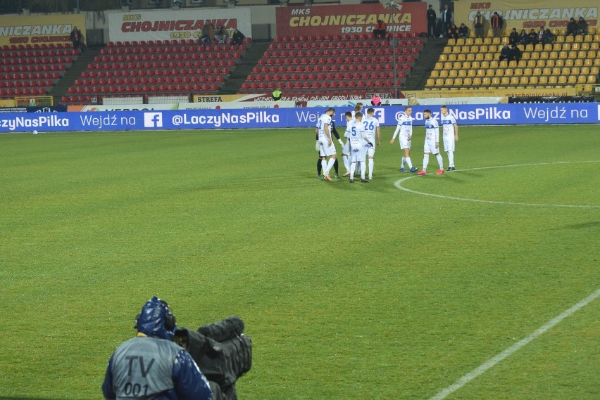 Udany mecz rewanżowy Chojniczanki Chojnice z Wigrami Suwałki