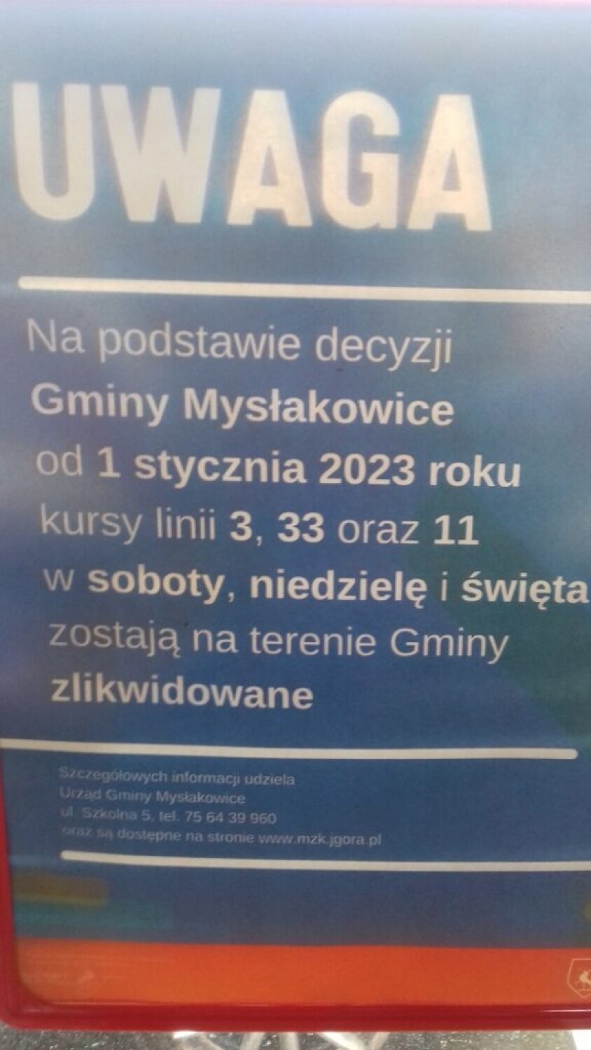 Stop wykluczeniu. W gminie Mysłakowice mieszkańcy zbierają podpisy pod petycją o przywrócenie w weekendy kursów autobusów