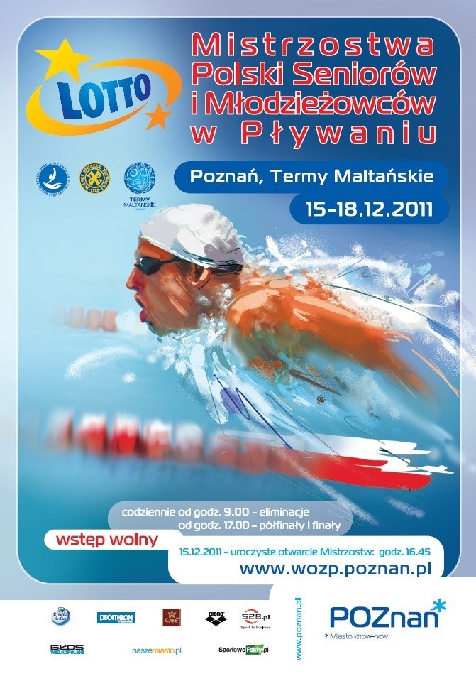 Poznań: Mistrzostwa Polski w pływaniu coraz bliżej [ZDJĘCIA]