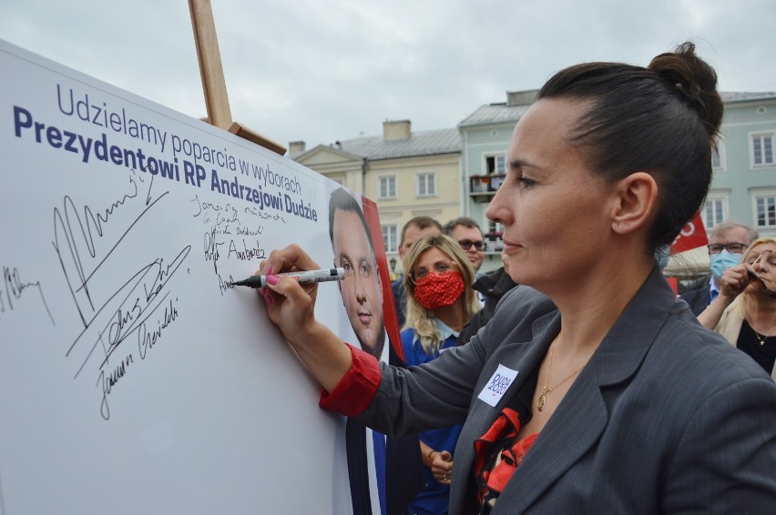 Spotkanie wyborcze PiS w Piotrkowie