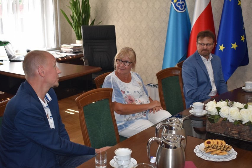 Goście odwiedzili burmistrza Krotoszyna