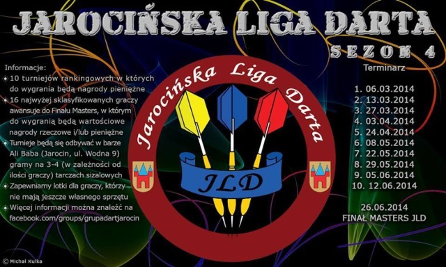 Jarocińska Liga Darta: Dzisiaj startuje liga darta