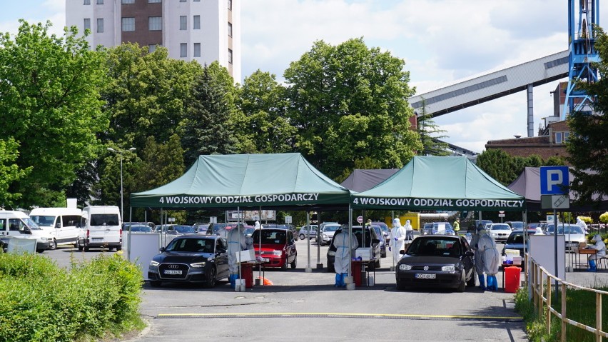 Trwają badania przesiewowe górników z kopalni Ziemowit w...