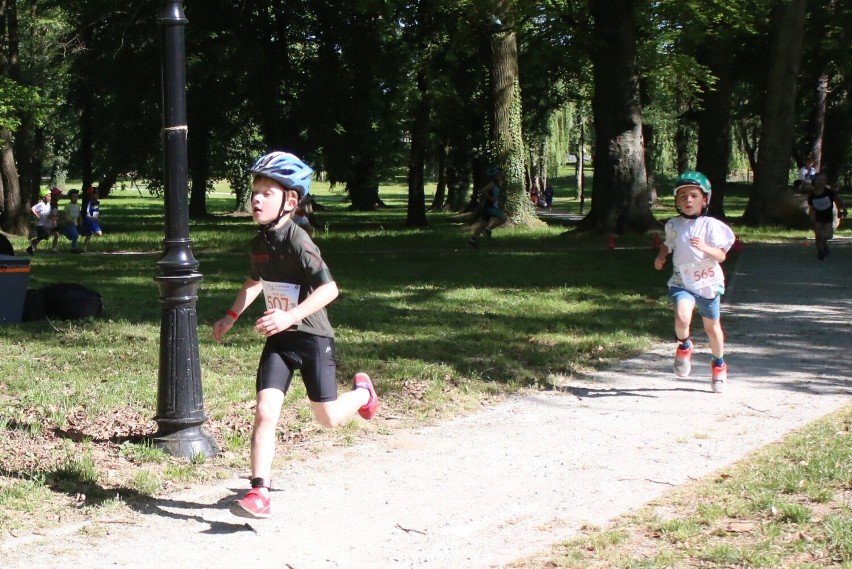 Pierwszy duathlon w Radwanicach. Wystartowało w nim ponad 300 zawodników