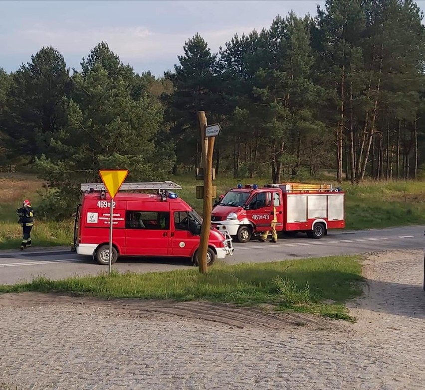 Powiat kwidzyński. Dwa wypadki z udziałem motocyklistów. Nie obyło się bez interwencji Lotniczego Pogotowia Ratunkowego [ZDJĘCIA]