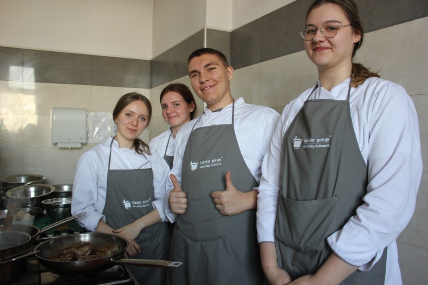 "Łódzkie gotuje" w Warsztatach Gastronomicznych w Wieluniu