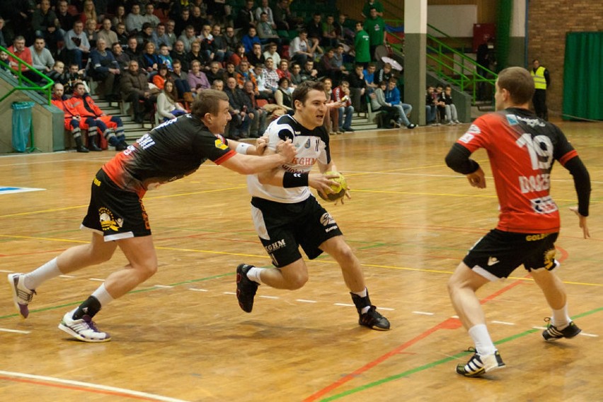 Siódemka Miedź Legnica –MMTS Kwidzyn 19:30 (11:13)  Fot....