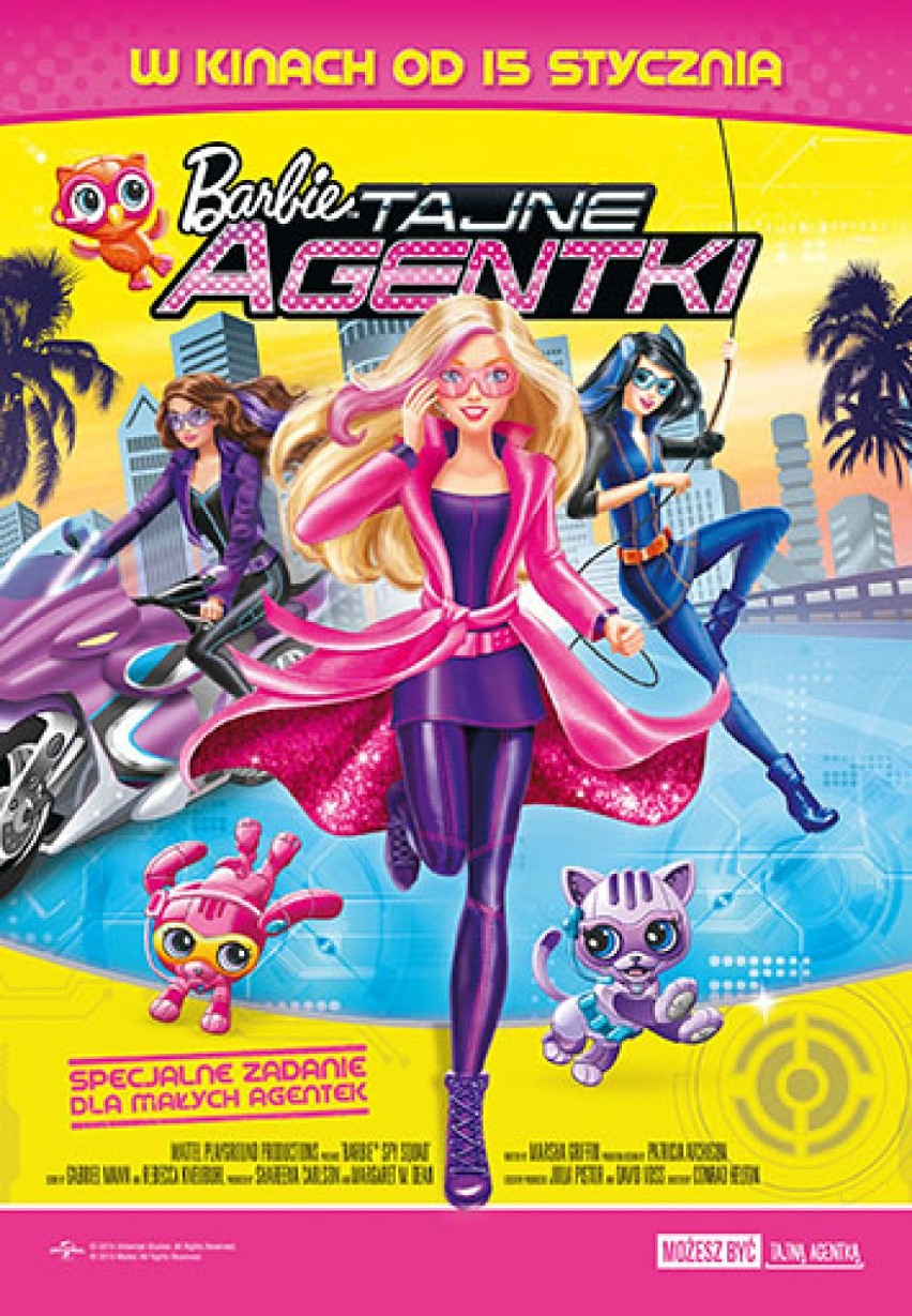 Barbie: Tajne agentki

Barbie i jej koleżanki jako agentki...