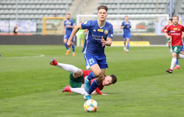 Miedź Legnica - Zagłębiem Sosnowiec 0 : 2