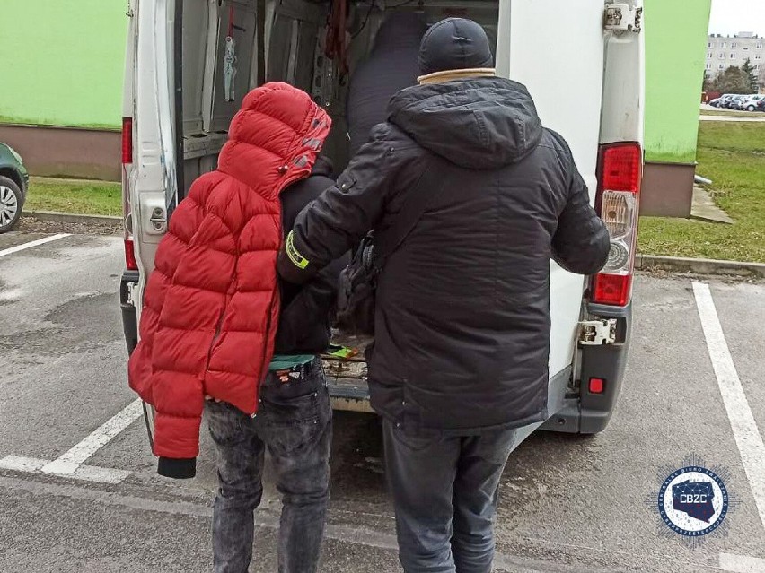 Policjanci z Centralnego Biura Zwalczania...