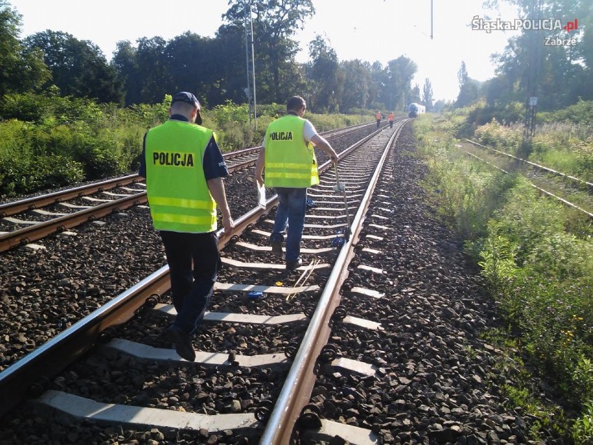 Śmiertelny wypadek kolejowy w Zabrzu. Zginął 43-letni...