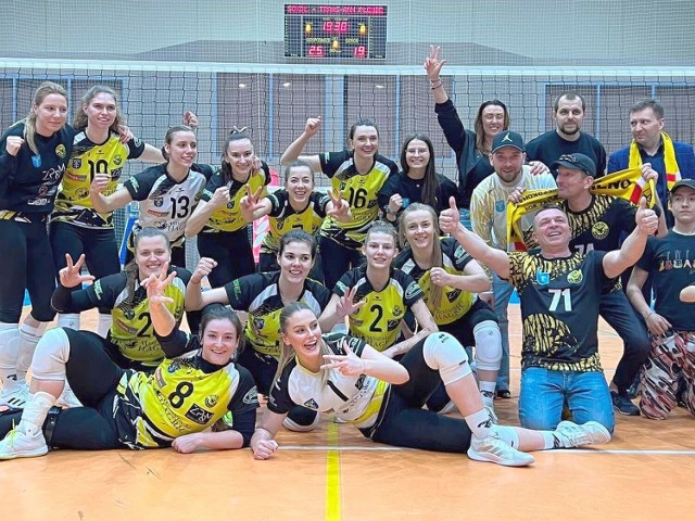 Oby podobna radość ekipy Sokoła, jak po sobotnim meczu w Mogilnie, towarzyszyła jej również w najbliższy weekend w Sosnowcu