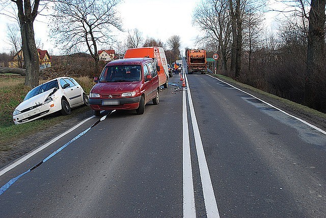 Wypadek w Warzycach. Policjanci, którzy pracowali na miejscu...