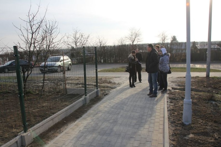 Nowy chodnik przy ul. Św. Barbary w Tarnobrzegu