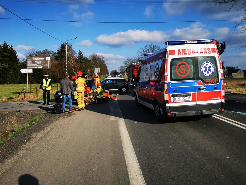 Do poważnego wypadku doszło dzisiaj, 19 marca w Ostrówku pod...