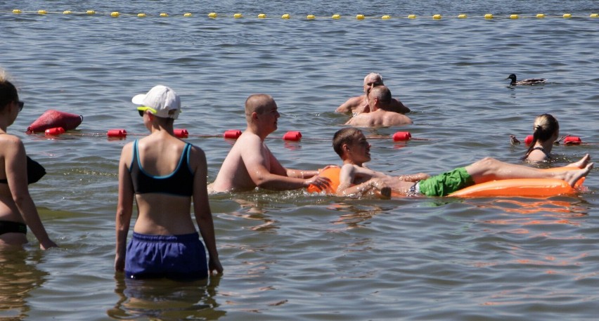 Plaża "miejska" nad Rudnikiem w Grudziądzu