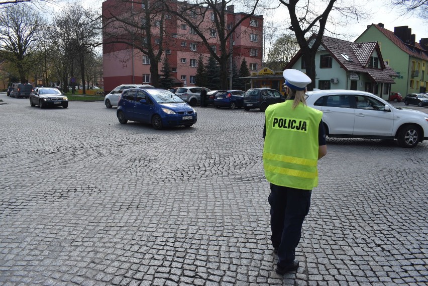 Zablokowany jest ruch na ulicy Piastów w Krośnie Odrzańskim....