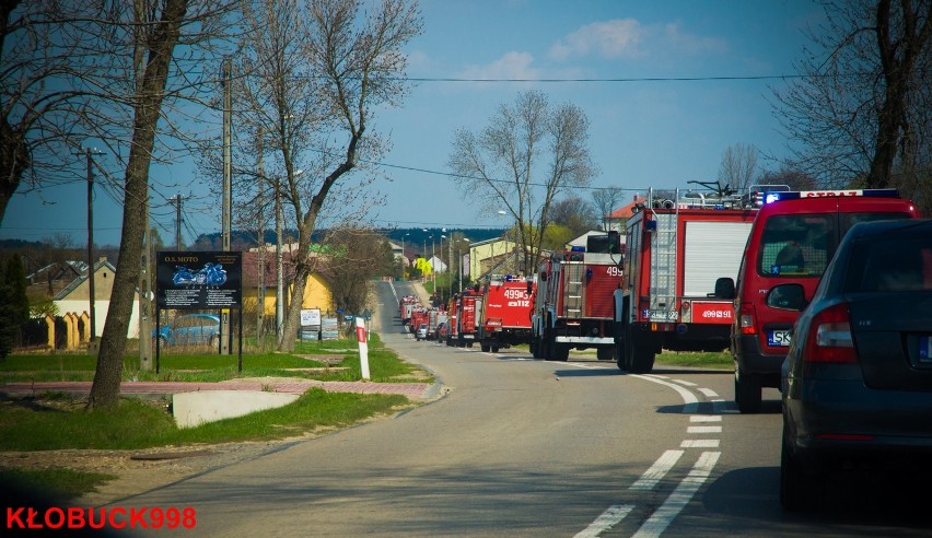 Pożar w Nadleśnictwie Kłobuck. Śląscy strażacy przeprowadzili ćwiczenia