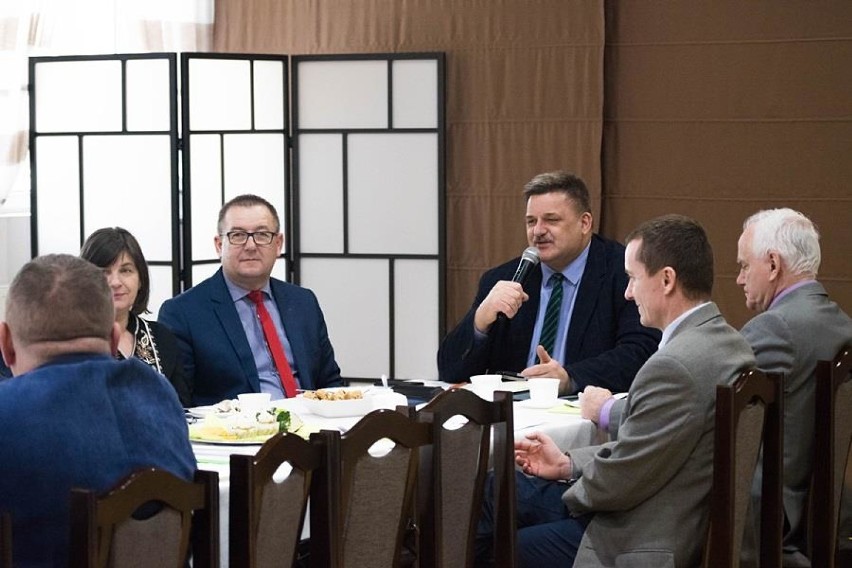 Przedstawiciele władz gminy Inowrocław spotkali się z sołtysami [zdjęcia]