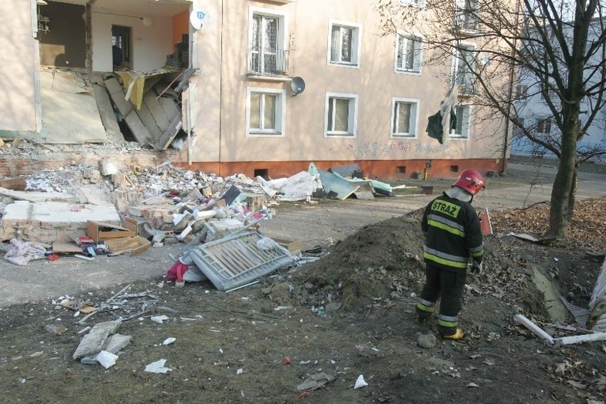 Gliwice: Wybuch gazu w bloku przy Słowackiego [ZDJĘCIA + WIDEO]. Jedna osoba nie żyje