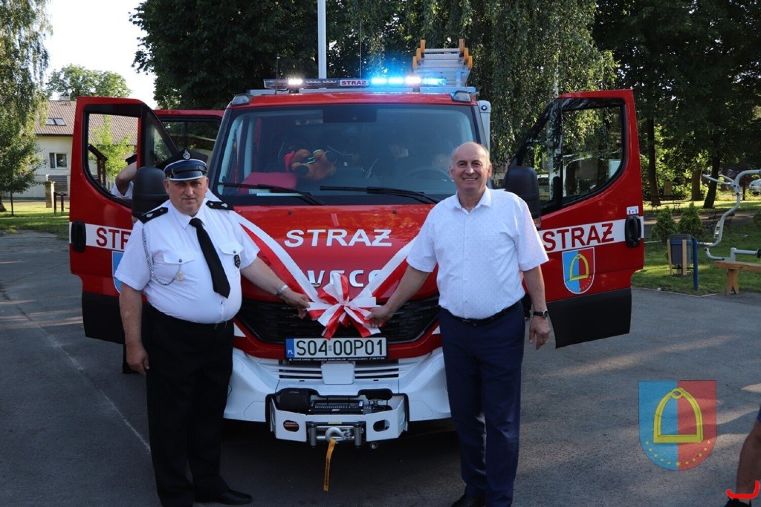 Nowy Samochód Ratowniczo Gaśniczy Dla Strażaków Z Gminy Czarnożyły Foto Wieluń Nasze Miasto 0047