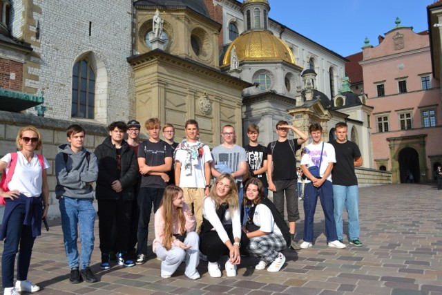 Pruszczańscy uczniowie liceum zwiedzali Kraków i okolice