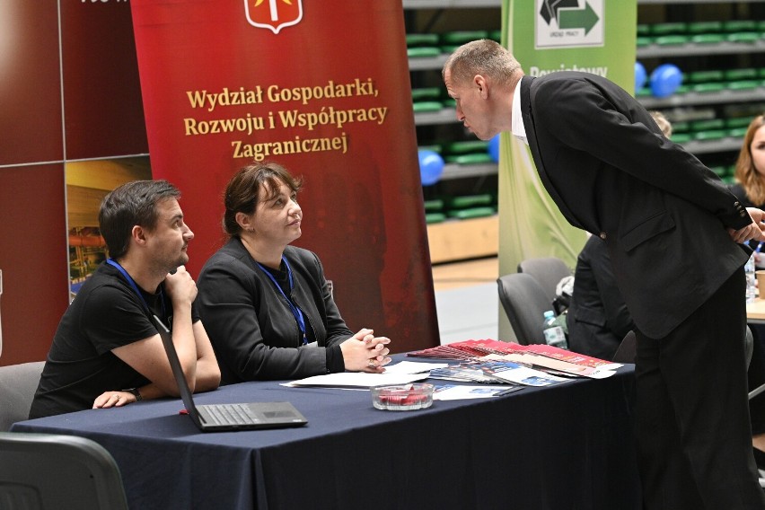 Tak było 30.09.2022 r. Podczas Targów Edukacji i Pracy w...