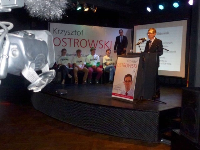 Krzysztof Ostrowski przedstawił swój program wyborczy