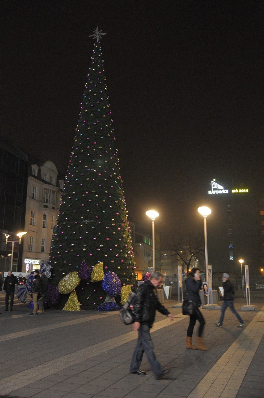 Świąteczna iluminacja Katowic