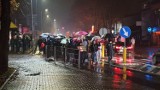 Strajk kobiet, Bełchatów, 30.10.2020, Uczestnicy przeszli przez miasto