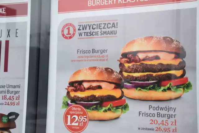 MENU Max Premium Burgers. Szwedzka restauracja w Świętochłowicach przy DTŚ