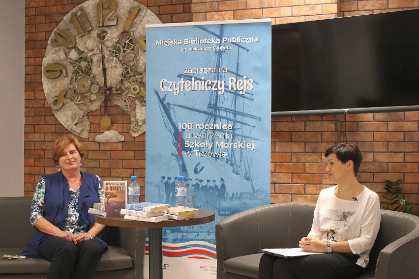 Wirtualne spotkanie z Hanną Cygler w tczewskiej bibliotece
