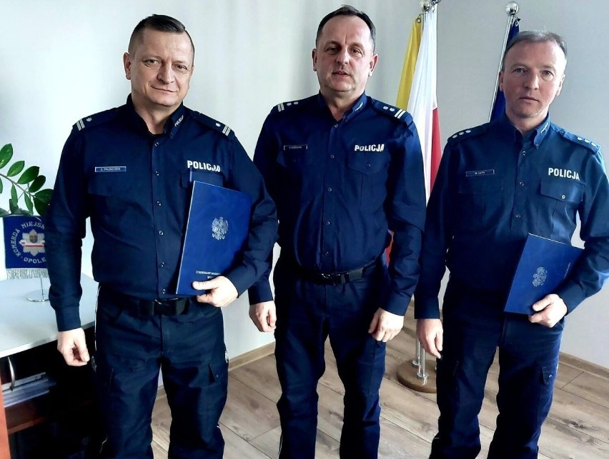 Oto nowi komendanci i wicekomendanci w opolskiej policji.