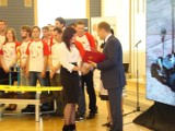 Uczennica z Baltowa na spotkaniu u premiera