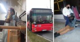 To zdjęcia od pasażerów, wykonane w autobusach i tramwajach w Śląskiem - codzienność zaskakuje! ZDJĘCIA