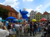 Wioska Smerfów powstała na Rynku Nowomiejskim w Toruniu!