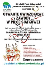 Gwiazdkowe zawody w piłce siatkowej