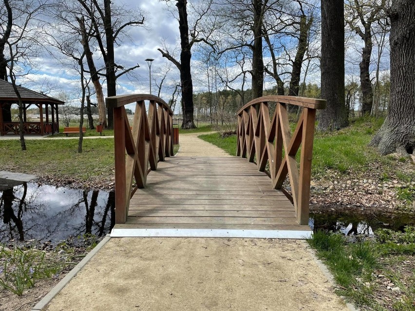 Park w Zielonej Górze Kiełpinie budzi się do życie po...