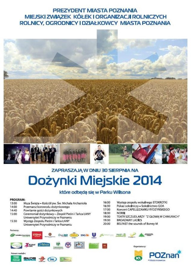 Dożynki Miejskie 2014 w Poznaniu