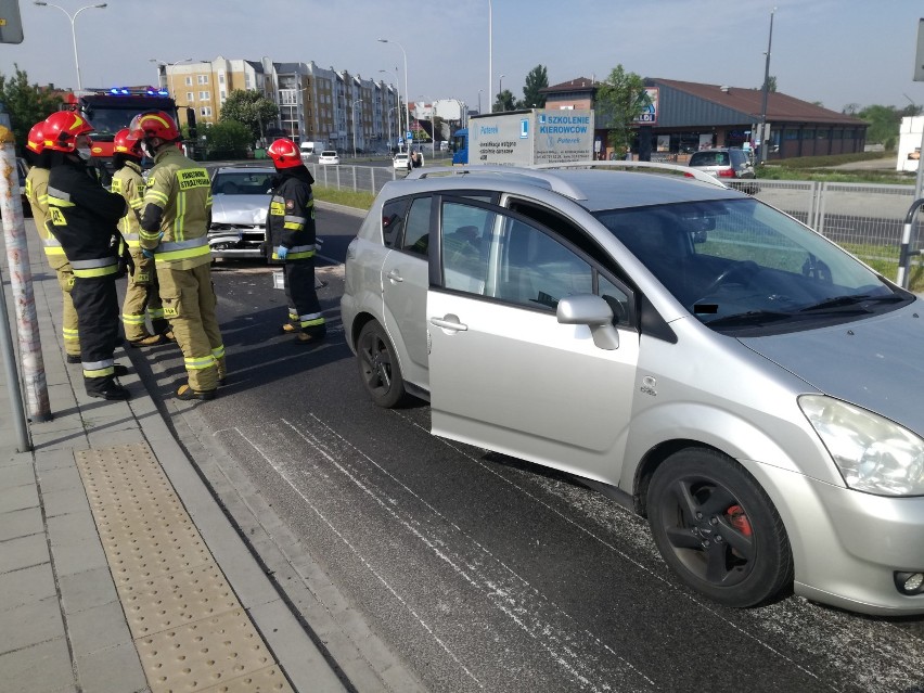 Wypadek na alei Wojska Polskiego w Kaliszu