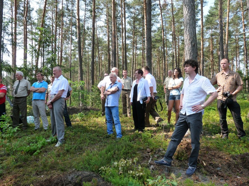 Ukraińscy leśnicy w lubelskich lasach