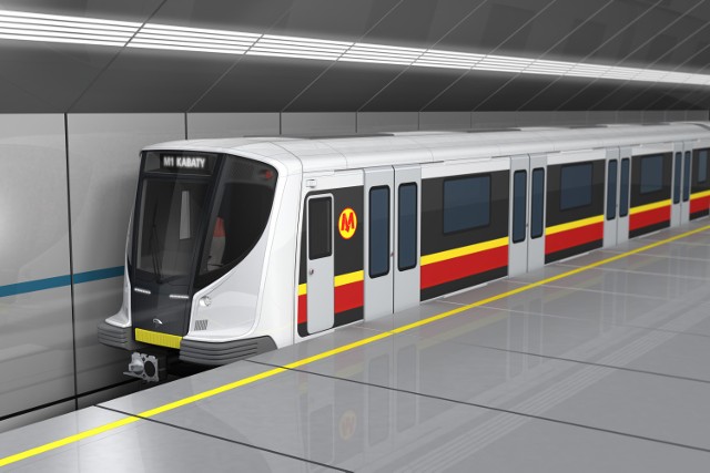 Warszawskie metro będzie kupować nowe pojazdy. Zobacz, jak mogą wyglądać [WIZUALIZACJA]