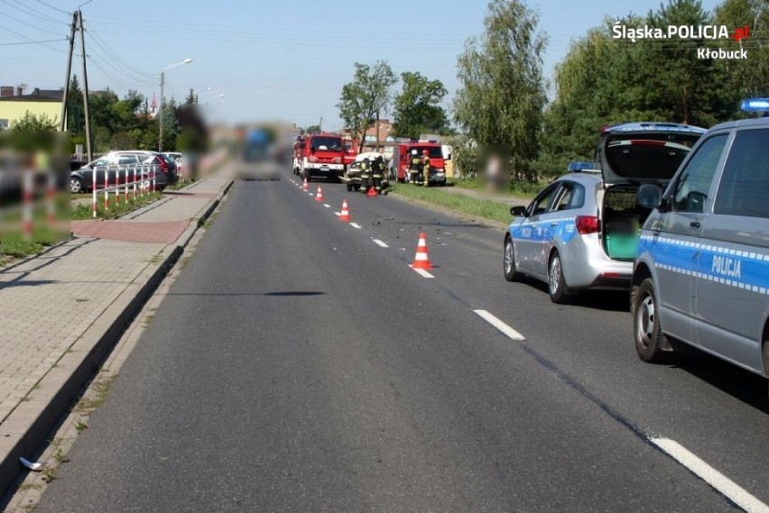 Wypadki w Przystajni i w Waleńczowie w powiecie kłobuckim [ZDJĘCIA] Przyczyny i przebieg zdarzenia były bardzo podobne