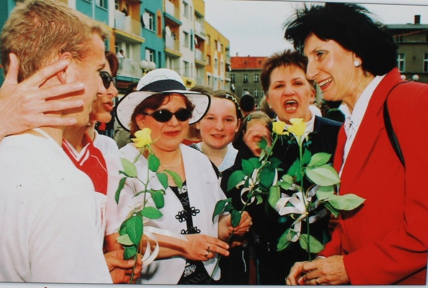 Irena Szewińska w Oleśnie