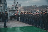 ORP Wodnik powrócił do macierzystego portu w Gdyni. Koniec zimowej praktyki dla podchorążych