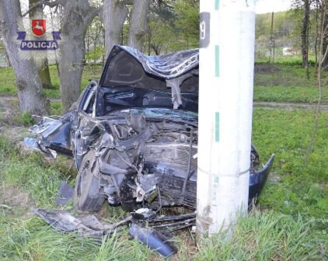 Dwa wypadki w gminie Łabunie. Do szpitala trafiło 1,5-roczne dziecko