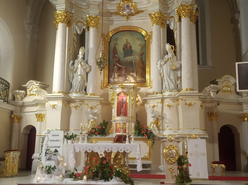 W kościele pw. św. Floriana w Chodzieży, kilka dni temu...