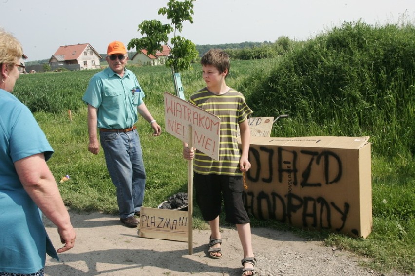 Protest w Legnickim Polu (ZDJĘCIA)