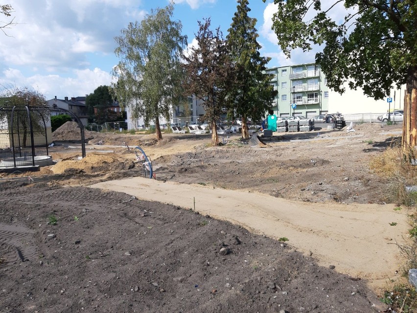 W Wejherowie trwa budowa Parku nad Cedronem