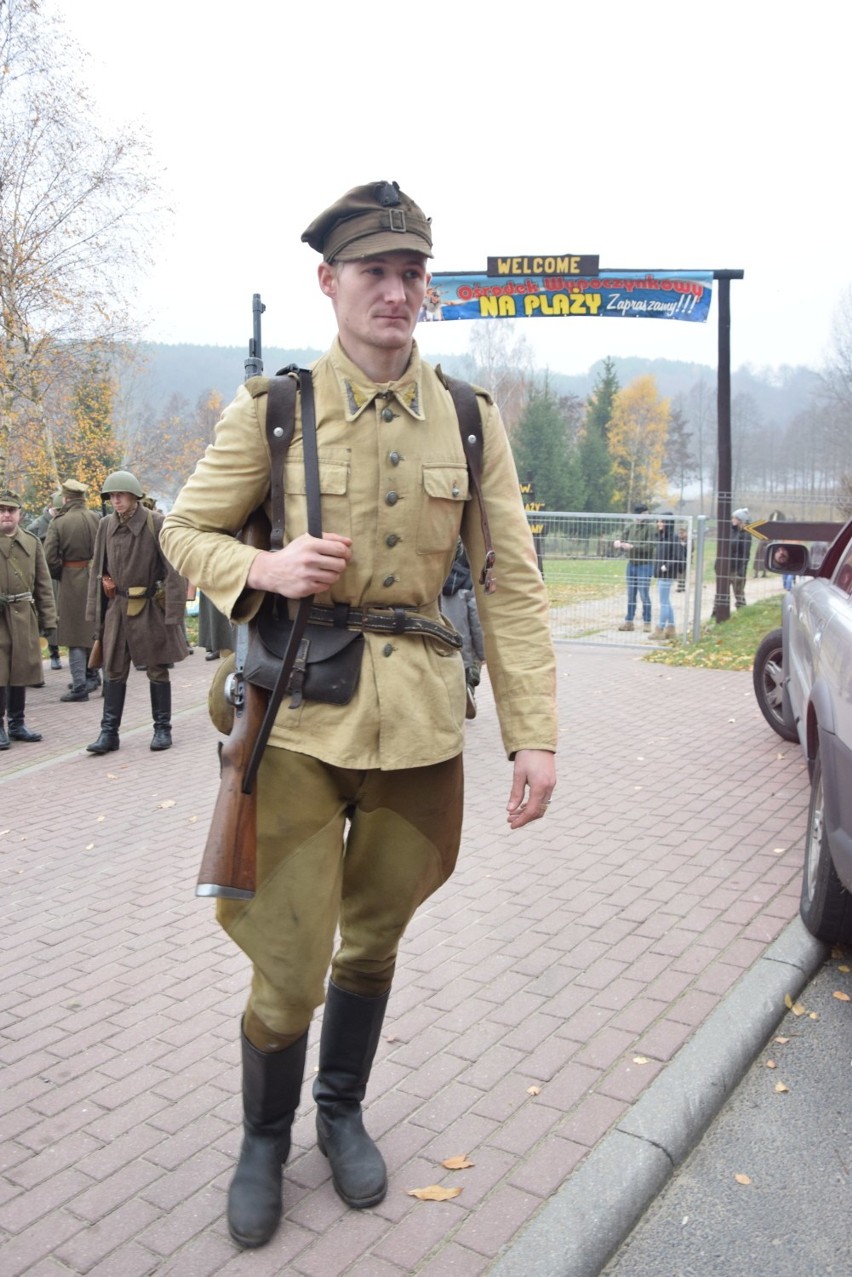 Biały Bór. Inscenizacja historyczna „Bój o Niepodległość”  (WIDEO, FOTO)